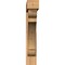 Ekena Millwork Olympic Block Smooth Bracket w/ Offset Brace, Western Red Cedar, 7 1/2"W x 44"D x 44"H BKT0806X44X44OLY05SWR - alternate 3